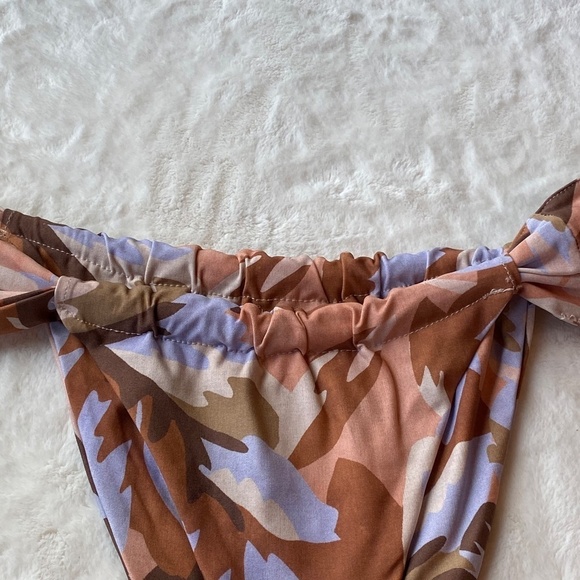 Stone Fox Swim Camouflage Bikini - Brown and White - Picture 6 of 11